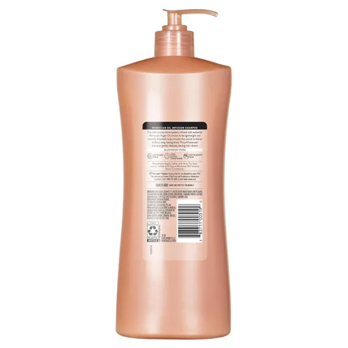 Vista 6 de Suave Professionals Shine Champú Marroquí Infusión 28 oz (Paquete de 4)