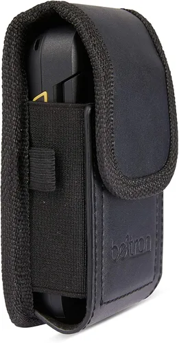 Vista 3 de BELTRON Funda para Kyocera Flip Phone, DuraXE Epic E4830, DuraXV Extreme E4810 E4811, DuraXE E4710, Sonim Flip Características: Trabilla para Cuero