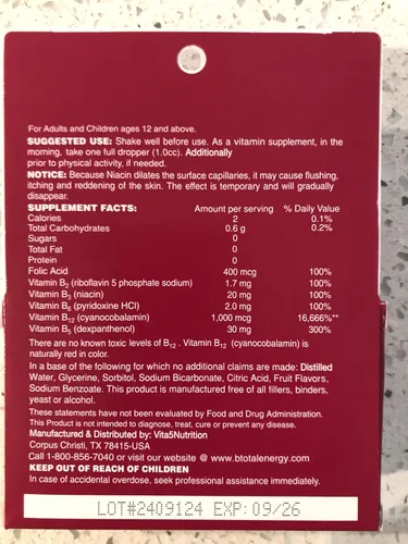 Vista 4 de The B-Total Solution - Vitaminas B sublinguales - Twin Pak