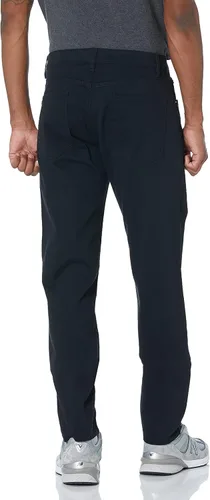 Vista 2 de Tienda Essentials Pantalón de sarga elástico de 5 bolsillos para hombre