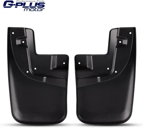 Vista 8 de G-PLUS Guardabarros moldeados resistentes compatibles con Toyota Tacoma 2005-2015, guardabarros protectores contra salpicaduras 2 piezas