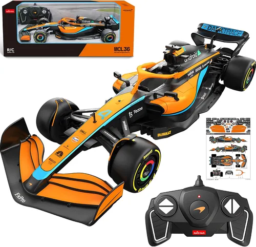 Vista 9 de BEZGAR F1 RedBull Auto a control remoto - Auto de juguete Rb18 con licencia oficial 1:12, 2.4GHz Race F1 Collection RC para niños, niñas y adultos