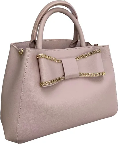 Vista 5 de Betsey Johnson Mona Satchel Blush, Piedra