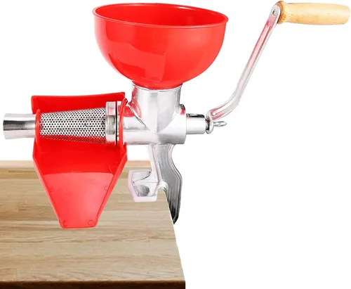 Vista 5 de Exprimidor manual grueso de aleación de aluminio para fruta tomate limón naranja verduras herramienta de cocina