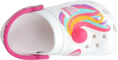 Vista 10 de Crocs Zuecos de unicornio para niños
