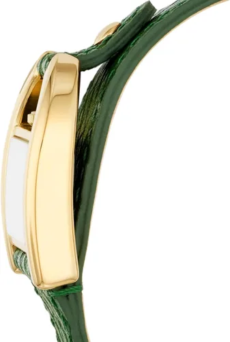 Vista 2 de Fossil Harwell - Reloj de tres manos de acero inoxidable y cuero ecológico para mujer