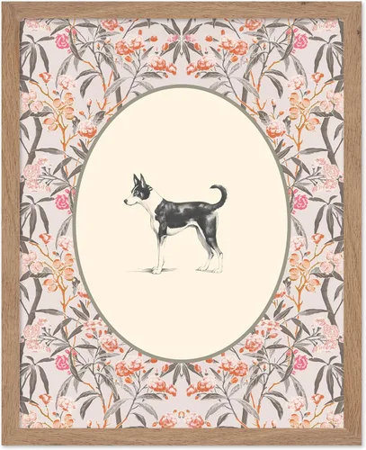 Vista 44 de Poster Master Póster Vintage de Cocker Spaniel Inglés - Impronta Retro de Perro - Arte Floral - Arte de Cachorros - Arte para Amantes de Animales