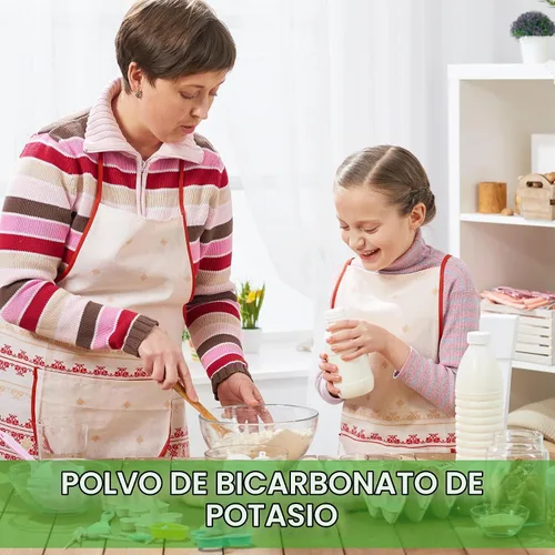 Vista 7 de Bicarbonato de potasio de 10 onzas, polvo de bicarbonato de potasio puro de grado alimenticio para plantas, pasteles, vinificación, aperitivos