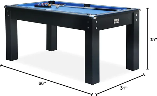 Vista 7 de RACK Bolton - Mesa de billar/billar (5.5 pies)