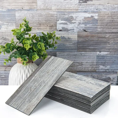 Vista 20 de Art3d Paquete de 102 protectores contra salpicaduras para despegar y pegar Piedra natural blanca