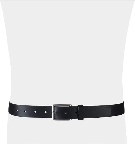 Vista 5 de Calvin Klein Cinturón de vestir para hombre plateado