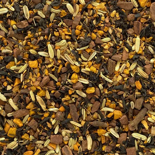 Vista 3 de Frontier Co-op Té Chai de cúrcuma, orgánico certificado, Kosher Bolsa a granel de 1 libra
