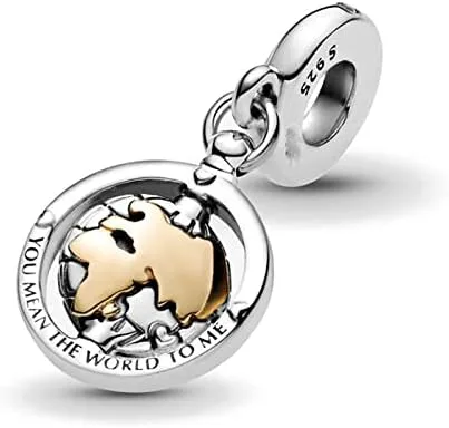 Vista 4 de Atrapasueños azules que brillan en la oscuridad con forma de atrapasueños para abalorios de plata 925 pulsera de joyería agradable y profesional