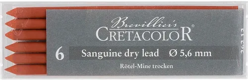 Vista 13 de Cretacolor Plomo de carbón, plomo de carbón, caja mediana de 6