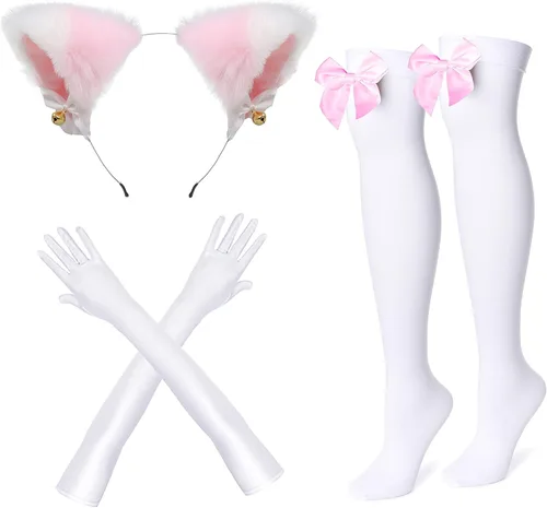 Vista 5 de Vestido clásico gótico con capas de encaje para sirvienta victoriana princesa negra cosplay disfraz medieval renacentista sombrero guantes