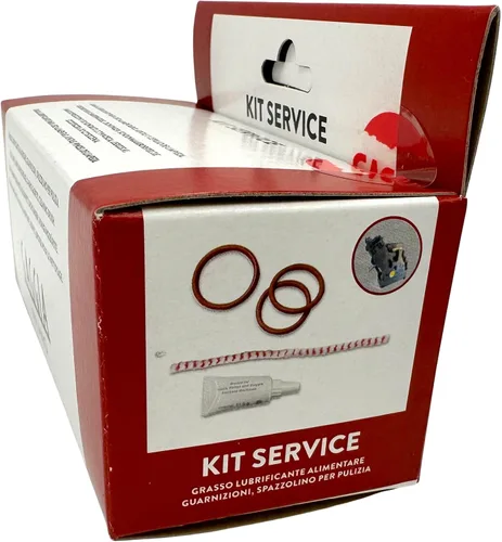 Vista 3 de Gaggia 21001683 Kit de servicio de limpieza Bean to Cup - Grasa lubricante, 2 juntas tóricas y cepillo de limpieza