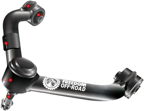Vista 3 de Freedom OffRoad Brazos de control superiores delanteros para elevación de 2-4" (11-14 Patrol)
