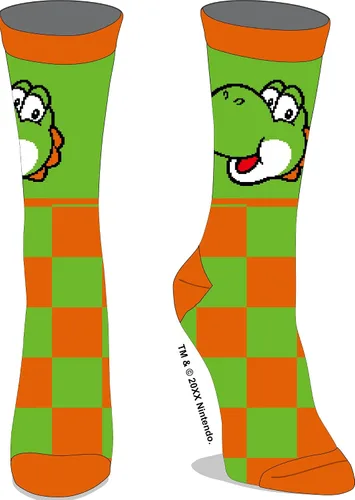 Vista 5 de Super Mario Bros. Calcetines para adultos (5 unidades), Multi colorido