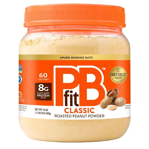 Vista 11 de PBfit Mantequilla de maní clásica en polvo de 15 onzas, mantequilla de maní en polvo para untar de cacahuetes tostados reales, 8g de proteína 8% DV
