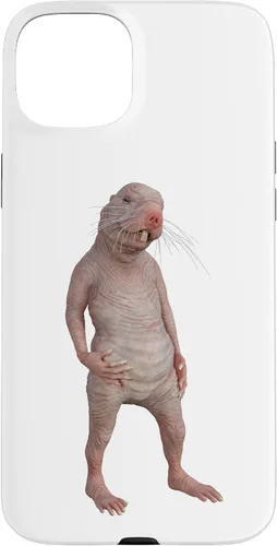 Vista 9 de Live Weird - Carcasa para iPhone 17, diseño de ratas topos desnudas