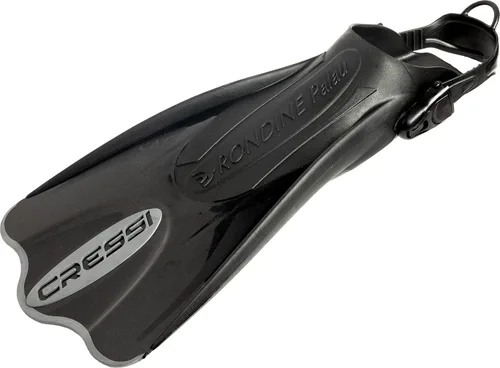 Vista 9 de Cressi Juego de esnórquel de viaje ligero premium para todas las edades, aletas ajustables + máscara de silicona + snorkel seco - Juego Palau SAF