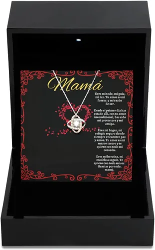 Vista 10 de Collar para mi mamita, cadena para el amor de mi vida, regalo de mama, collar personalizado