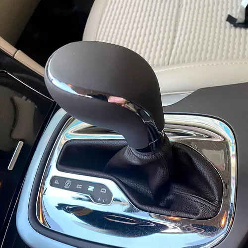 Vista 5 de Flylin - Pomo de cambio de marchas automático para coche, pomo de cambio de marchas con cubierta, mango de palanca de cambios para Buick GM ZR Regal