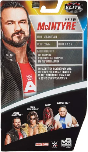 Vista 6 de WWE Elite Drew McIntyre Survivor Series Collection - Figura de acción de lucha libre