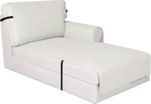 Vista 286 de Easy-Going - Funda reversible para sofá, resistente al agua, con varillas de espuma y correas elásticas, protector de muebles para mascotas y perros