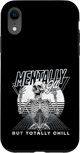 Vista 8 de iPhone 14 Mentally Ill But Totally Chill for Sarcastic People Mentally Case
