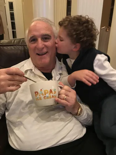 Vista 5 de Cuenco y cuchara para helado de Papa, ideal para el día del padre, Navidad o regalo de cumpleaños