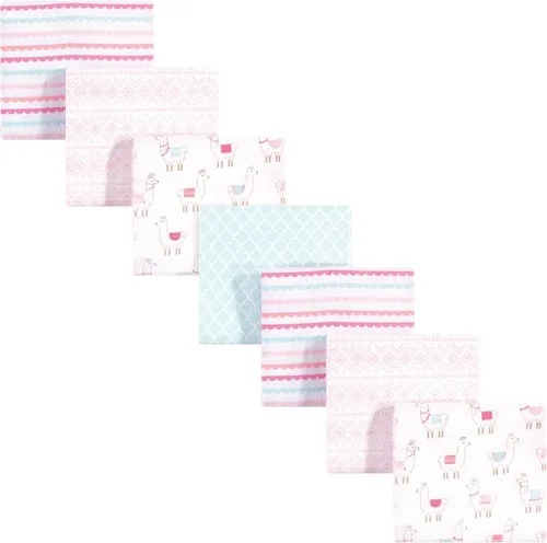 Vista 38 de Hudson Baby Unisex Baby Cotton Flannel Receiving Blankets Bundle, Neutral Woodland Pals, One Size (Pack of 2)