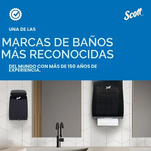 Vista 3 de Scott - KCC92145 92145 Dispensador manual esencial para el cuidado de la piel, 1000 ml, negro