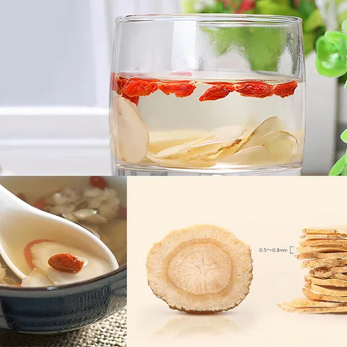 Vista 5 de Zen Ginseng American Wisconsin - Rebanadas de ginseng, ginsenósido de alta potencia, mejora el estado de ánimo, la memoria y la concentración