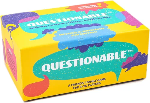 Vista 6 de Questionable - El mejor juego de cartas Rompehielos para que los adultos hablen - Juego de cartas para la noche de juego semanal de las familias