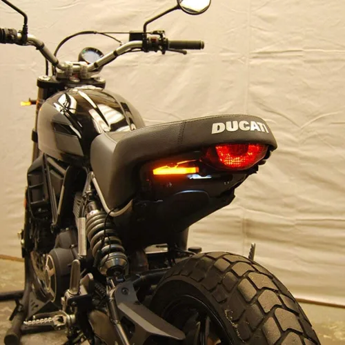 Vista 2 de Ducati Scrambler Sixty2 Kit de eliminación de guardabarros - New Rage Cycles (sin soporte de luz de placa)