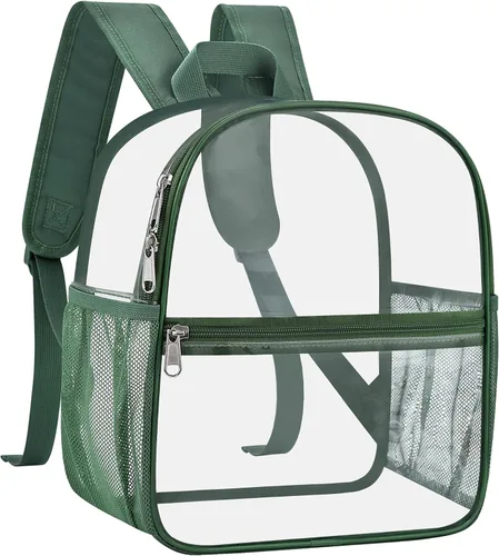 Vista 12 de Mochila transparente USPECLARE aprobada para estadio 12×6×12, Bolso transparente resistente al agua para eventos de estadio, conciertos, trabajo