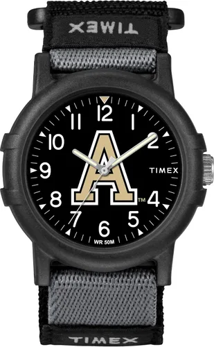 Vista 29 de Timex Reloj unisex Collegiate Recruit de 1.496 in - Tennessee Volunteers con correa de tela negra