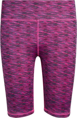 Vista 5 de Pantalones cortos de ciclismo para niñas, paquete de 4 pantalones cortos de compresión atlética de cintura alta para niñas, para baile, yoga