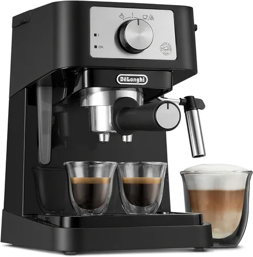 Vista 8 de De'Longhi Combinación de cafetera y máquina de café especial de todo en uno + Máquina de leche ajustable avanzada para Cappuccino & Latte +