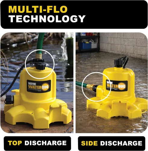 Vista 6 de Bomba sumergible con tecnología multiflujo WAYNE WWB WaterBUG