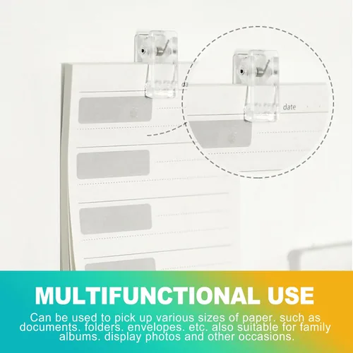 Vista 5 de 30 ganchos de pared adhesivos transparentes, clips fuertes para colgar fotos, carteles, tapices y tiras de luces, perchas sin daños para decoración