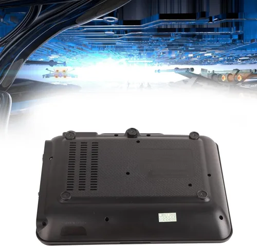 Vista 2 de Reproductor de DVD portátil de 6.8 pulgadas, reproductor de TV para automóvil, reproductor de DVD portátil HD para niños, multifuncional, cómodo