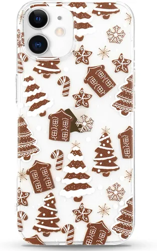 Vista 20 de LCHULLE Compatible con iPhone SE 2022/2020 Funda para iPhone 8 iPhone 7 Funda de Navidad Santa Vacaciones Diseño Transparente Claro Mujeres Hombres