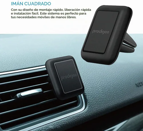 Vista 2 de Prodigee Soporte magnético universal para teléfono, soporte magnético para iPhone X / 8 8 Plus / 7 7s Plus/ 6 6s Plus/ 5 5s SE/Galaxy S7 S6 S8/Note 8