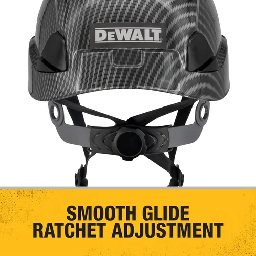 Vista 5 de DEWALT DPG22 Slate Tipo II Clase E Casco de seguridad de trinquete de 4 puntos (paquete de 12)
