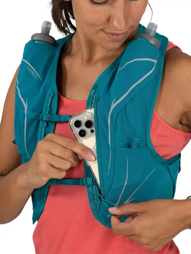 Vista 9 de Osprey Dyna LT Chaleco de hidratación para correr para mujer con botellas blandas hidráulicas