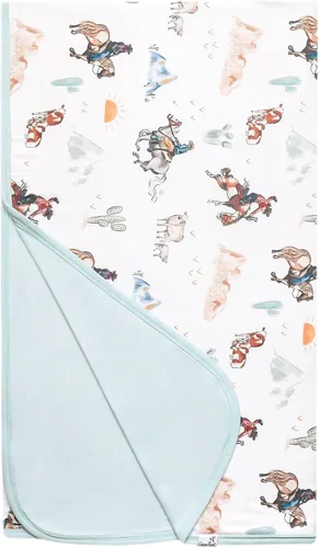 Vista 12 de Copper Pearl Manta de bebé jumbo de 3 capas: edredones suaves para niños y niñas Transpirable, acogedora, manta para niños pequeños Edredón