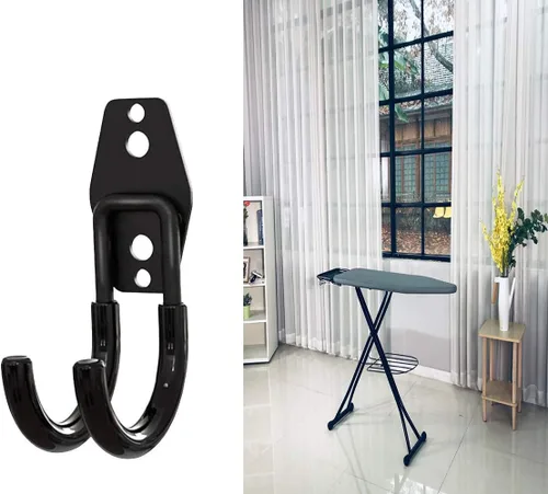 Vista 2 de Soporte de pared para tabla de planchar, soporte para tabla de planchar, soporte para tabla de planchar, soporte de pared para colgar en pared