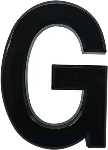 Vista 23 de Cobata Números autoadhesivos de dirección de casa/calle de 3.9 pulgadas - Números autoadhesivos para buzón/puerta - Caracteres de la A a la Z